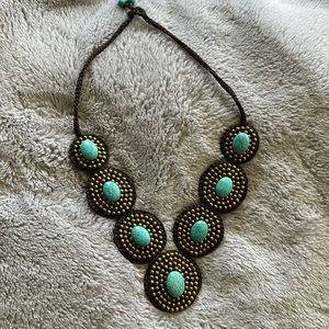 Turquoise Statement Necklace